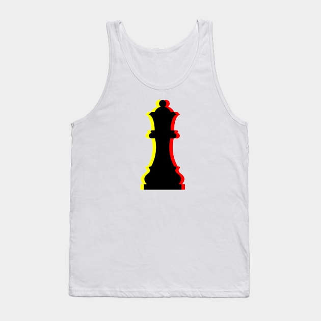 Trippy Queen Piece (Yellow and Red) Tank Top by inotyler